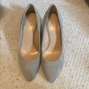 M.Gemi almond toe block heel